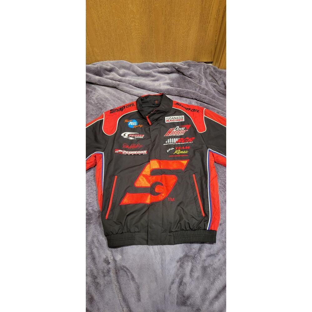 Vintage Snap-on Racing Jacket Men's S Motorsports Coat NASCAR Y2K automotive
